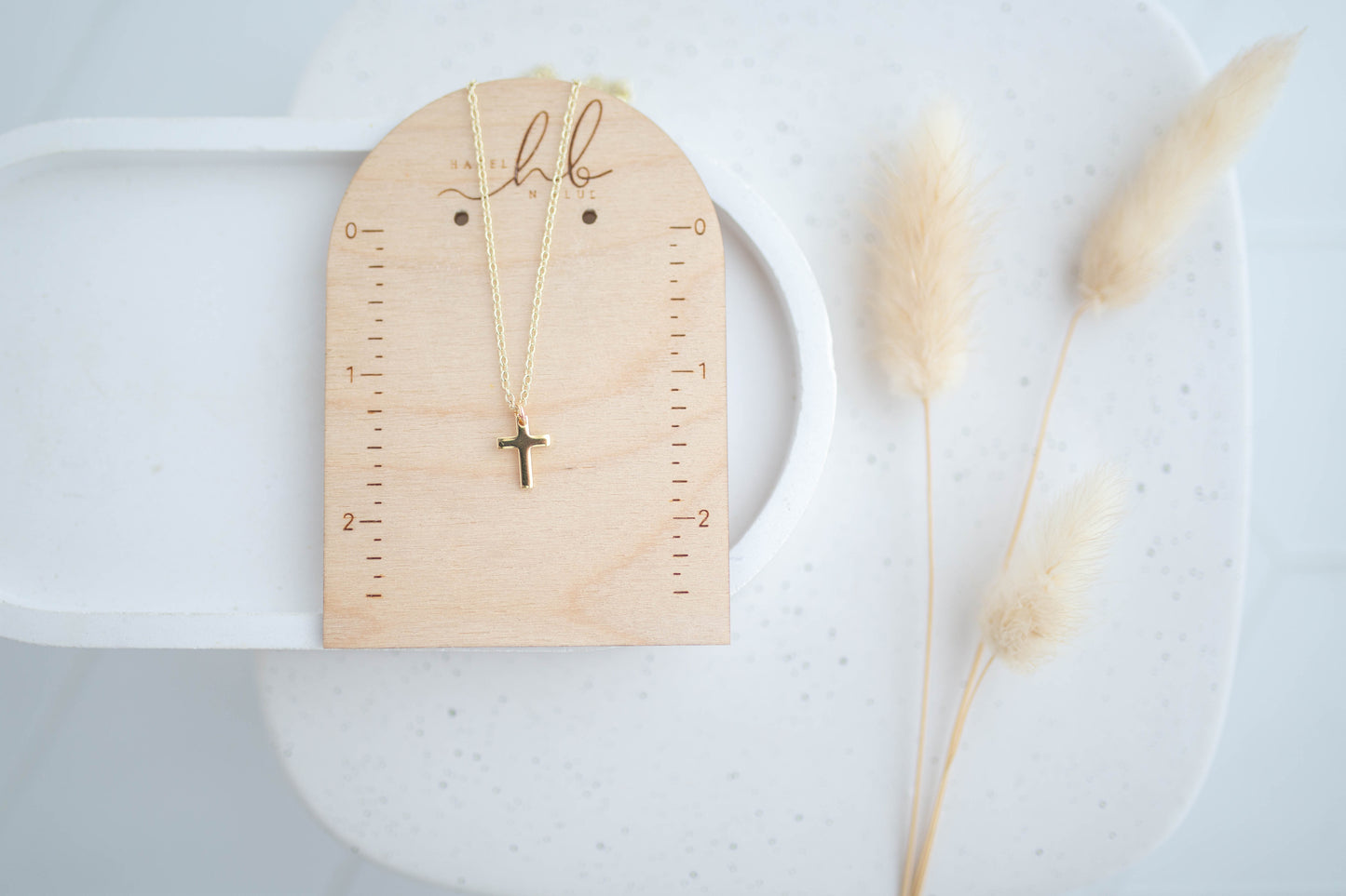 Clay Necklace | Cross Necklace | Matthew 17:20