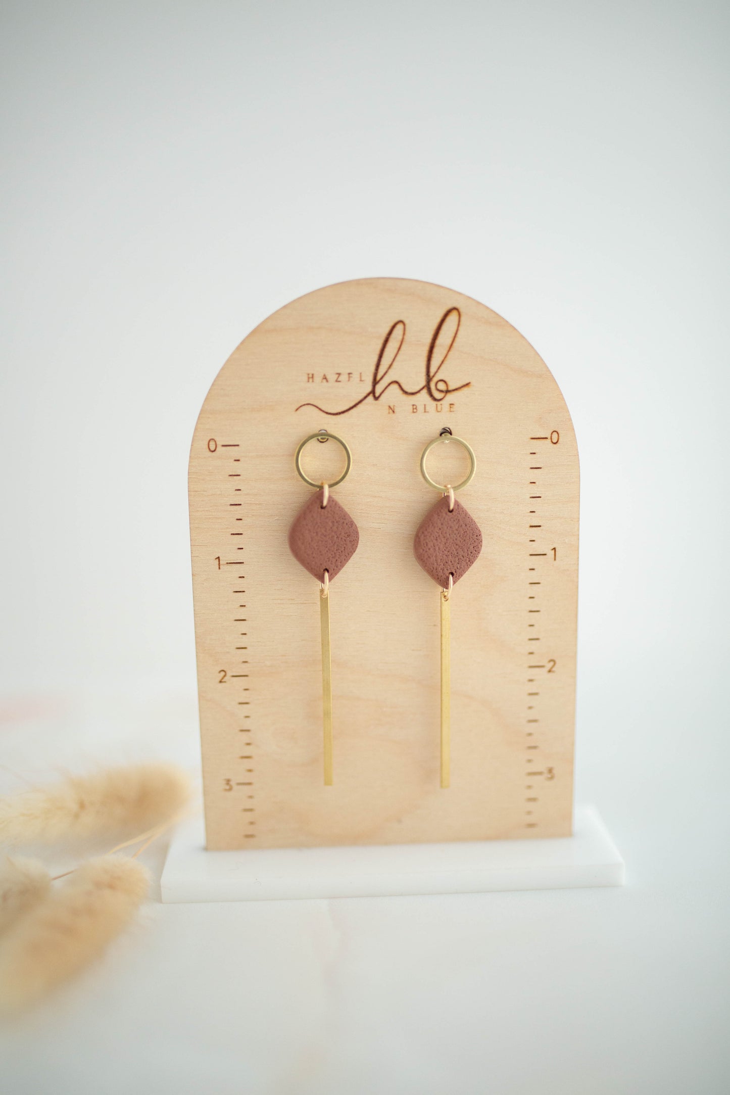 Clay Earrings | Simple Drop Dangles | All Things Fall Collection