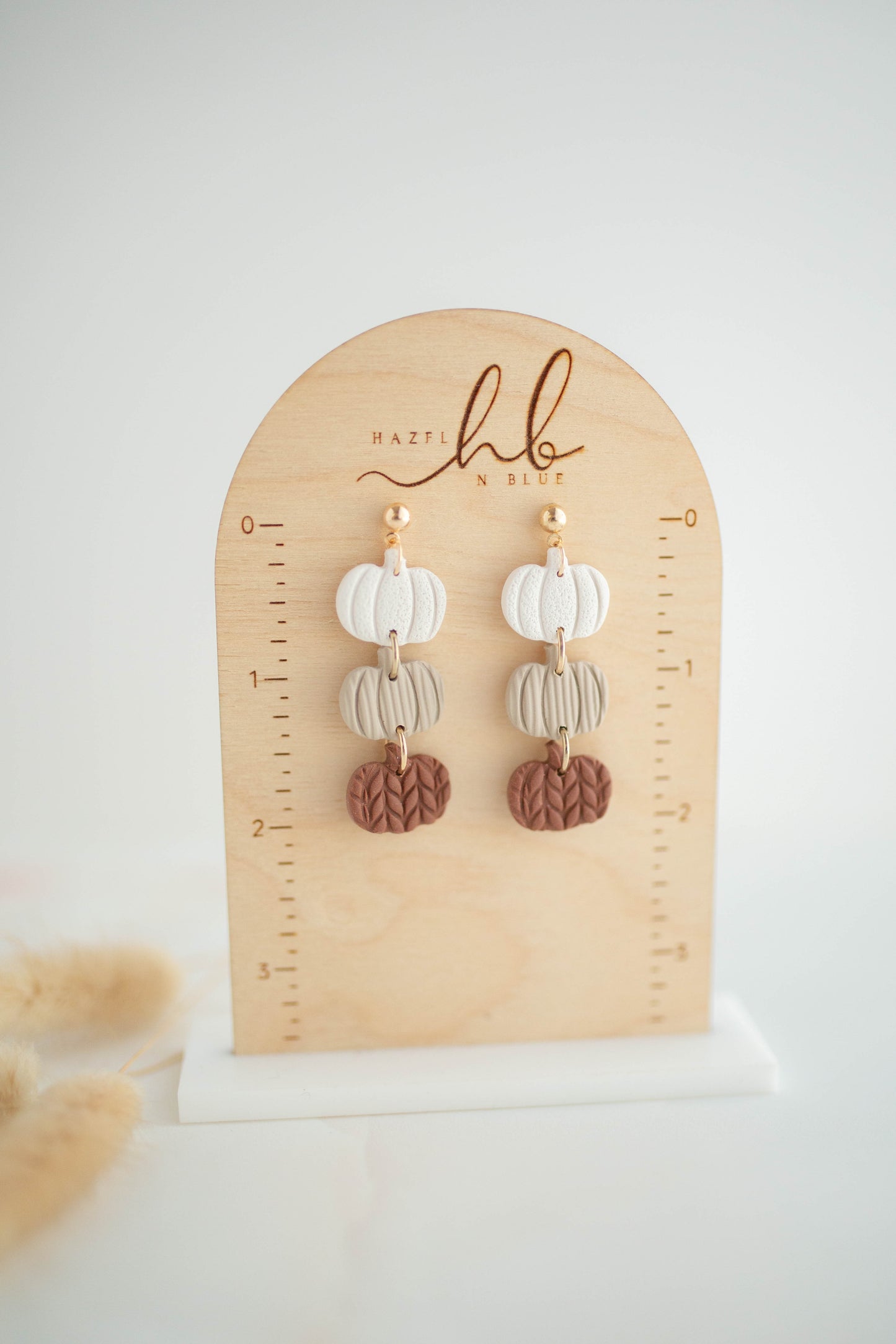 Clay Earrings | Pumpkin Trio | All Things Fall Collection