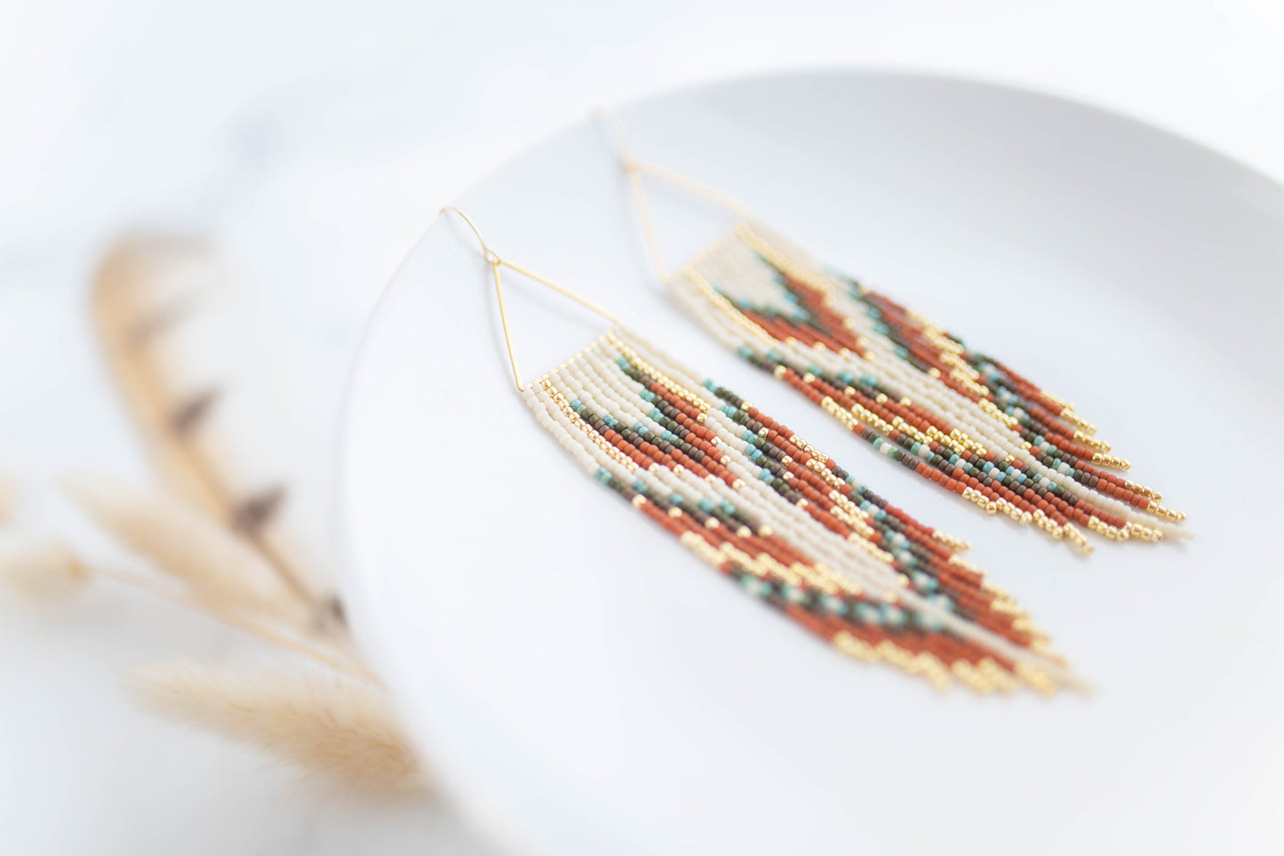 Beaded Earrings | Cowgirl Dusters | Cozy Cowgirl Collection