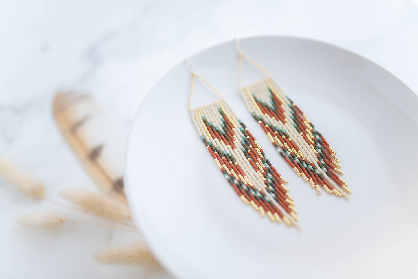 Beaded Earrings | Cowgirl Dusters | Cozy Cowgirl Collection
