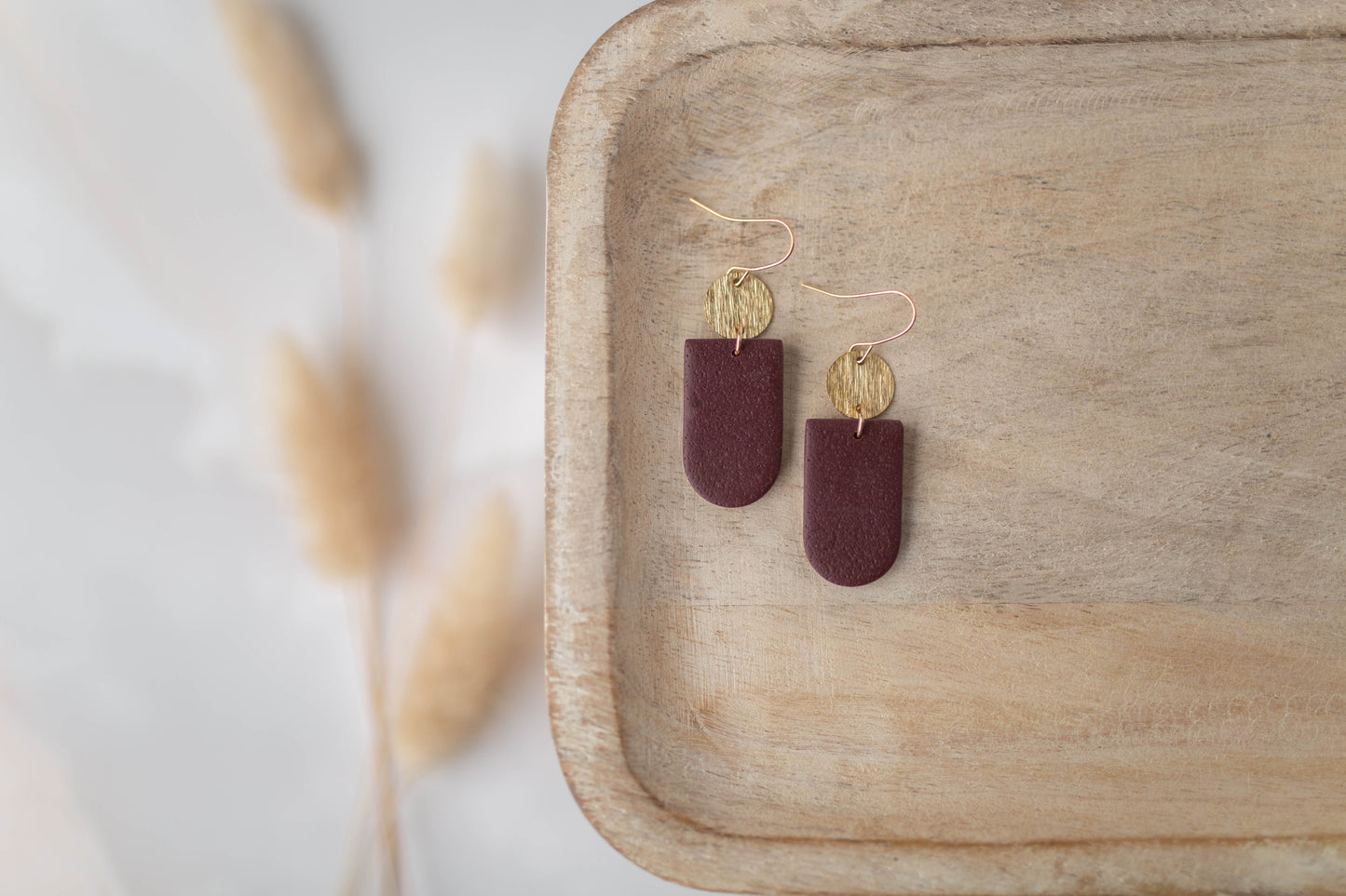 Clay Earrings | Simple Dangles | All Things Fall Collection