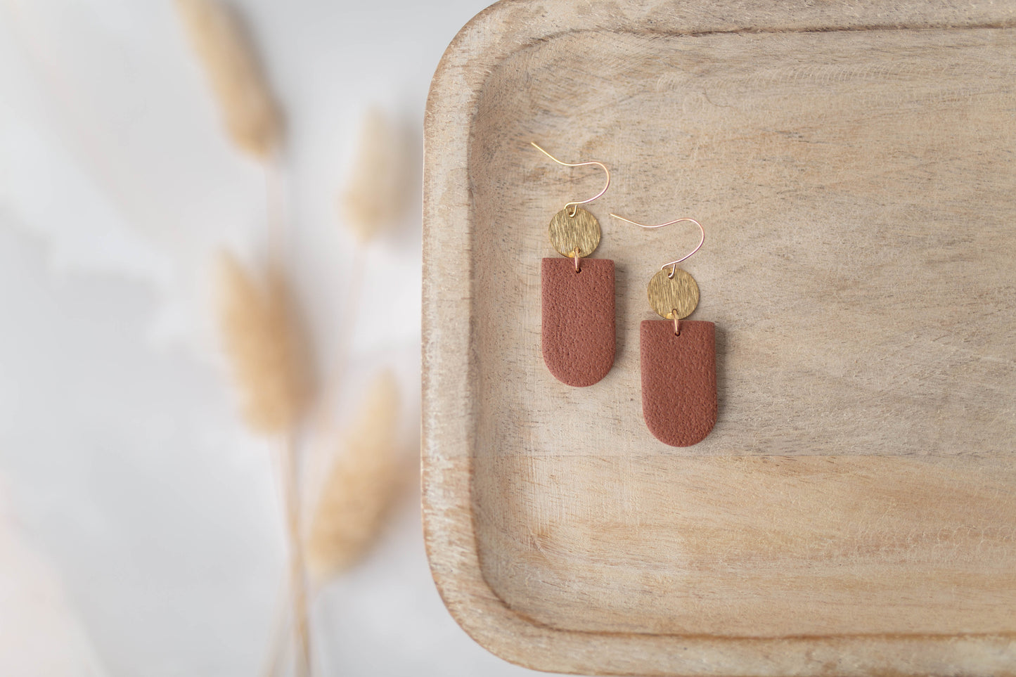 Clay Earrings | Simple Dangles | All Things Fall Collection