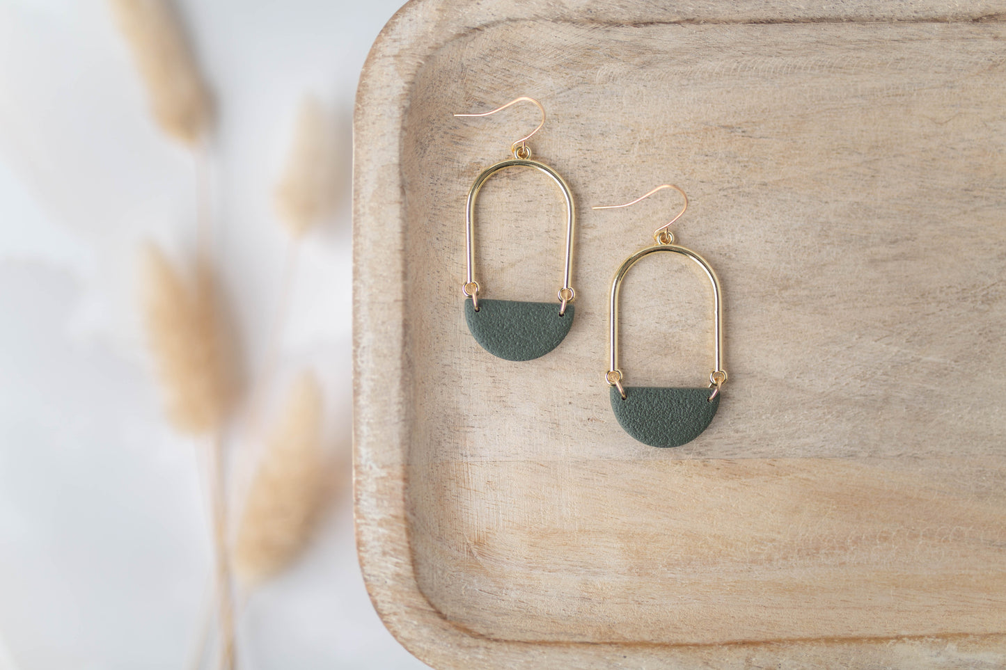 Clay Earrings | Arch Dangles | All Things Fall Collection