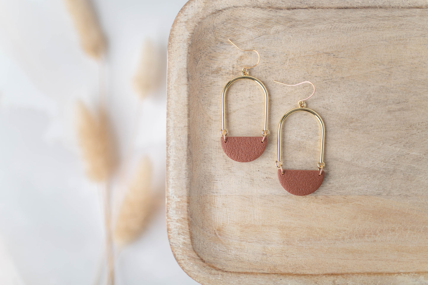 Clay Earrings | Arch Dangles | All Things Fall Collection