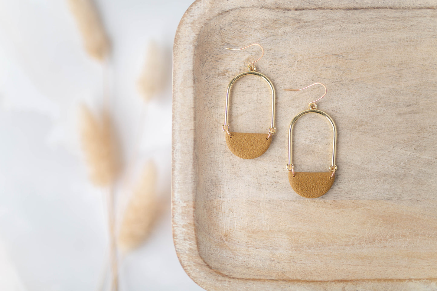 Clay Earrings | Arch Dangles | All Things Fall Collection