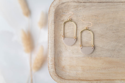 Clay Earrings | Arch Dangles | All Things Fall Collection