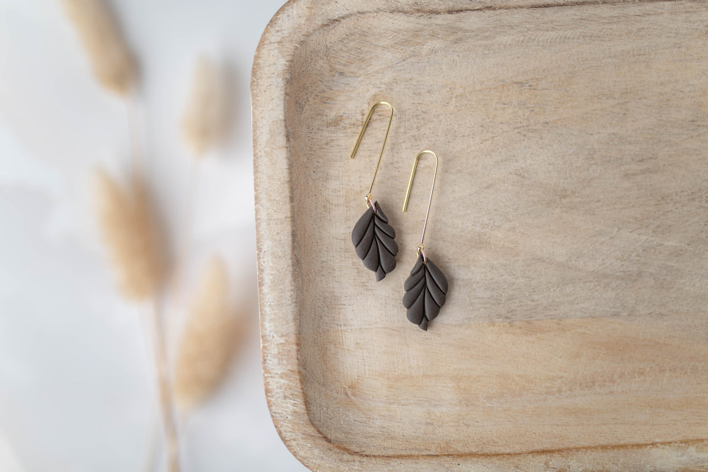 Clay Earrings | Leaf Dangles | All Things Fall Collection