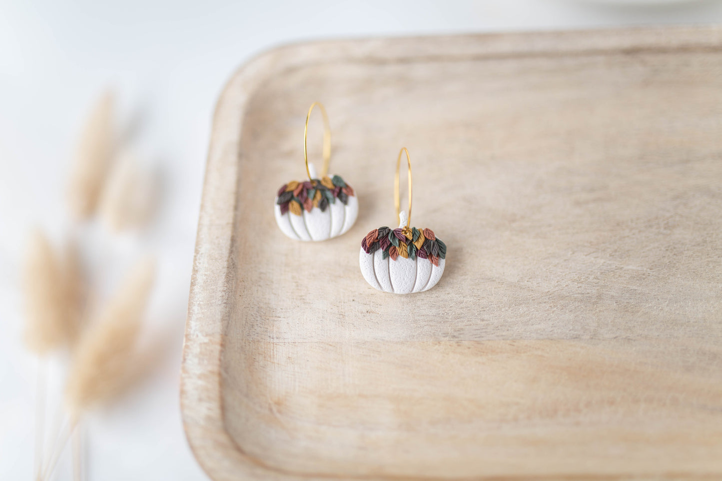 Clay Earrings | Fallen Leaves | All Things Fall Collection