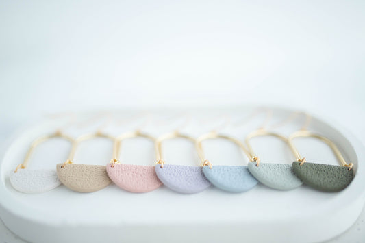 Clay Earrings | Arch Dangles | Spring Fling Collection