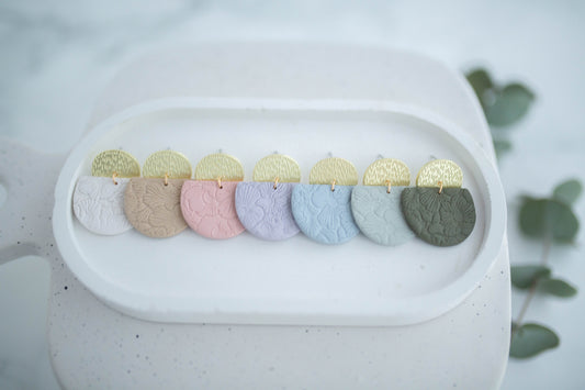Clay Earrings | Simple Dangles | Spring Fling Collection