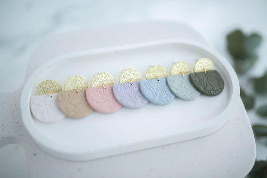 Clay Earrings | Simple Dangles | Spring Fling Collection