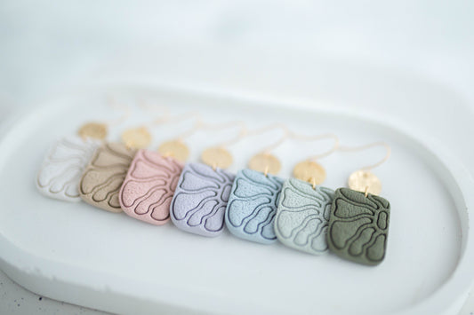 Clay Earrings | Spring Fling Flower Dangles | Spring Fling Collection