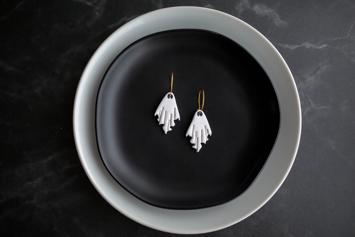 Earrings | Ghost Hoops | Boo Collection