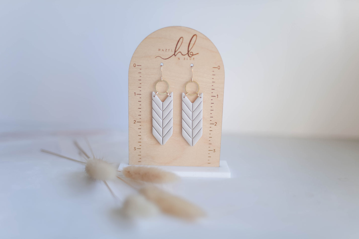 Clay Earrings | Fletching Dangles | Autumn Vibes Collection