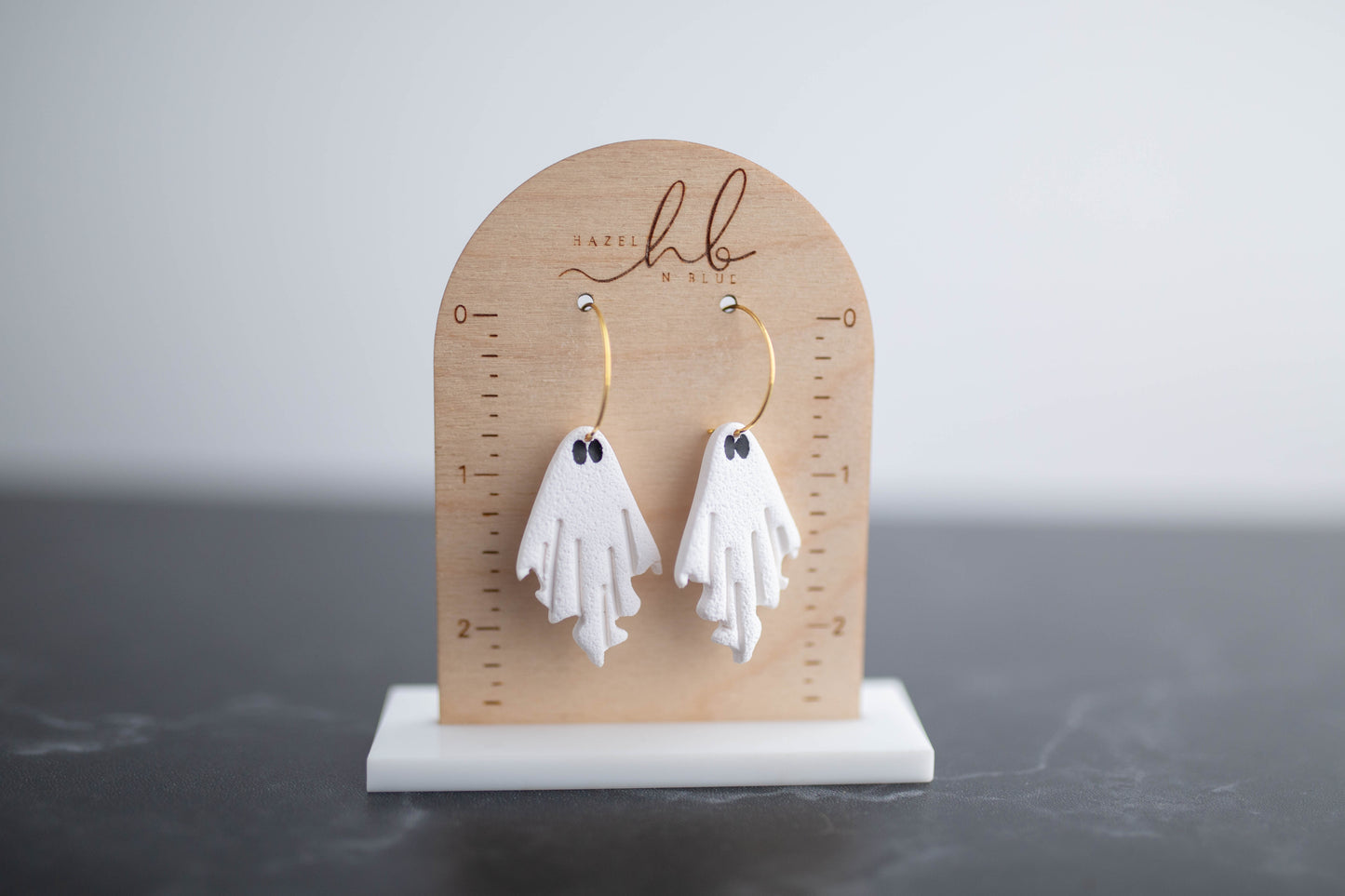 Earrings | Ghost Hoops | Boo Collection