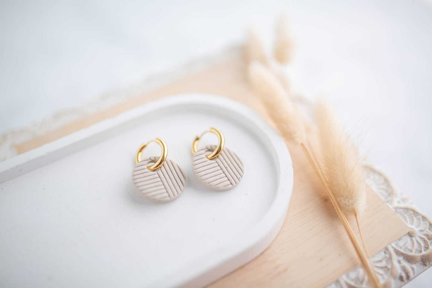 Clay Earrings | Cozy Huggies | Cozy Cowgirl Collection