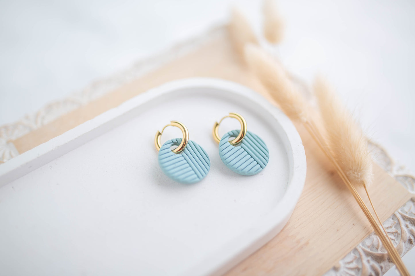 Clay Earrings | Cozy Huggies | Cozy Cowgirl Collection