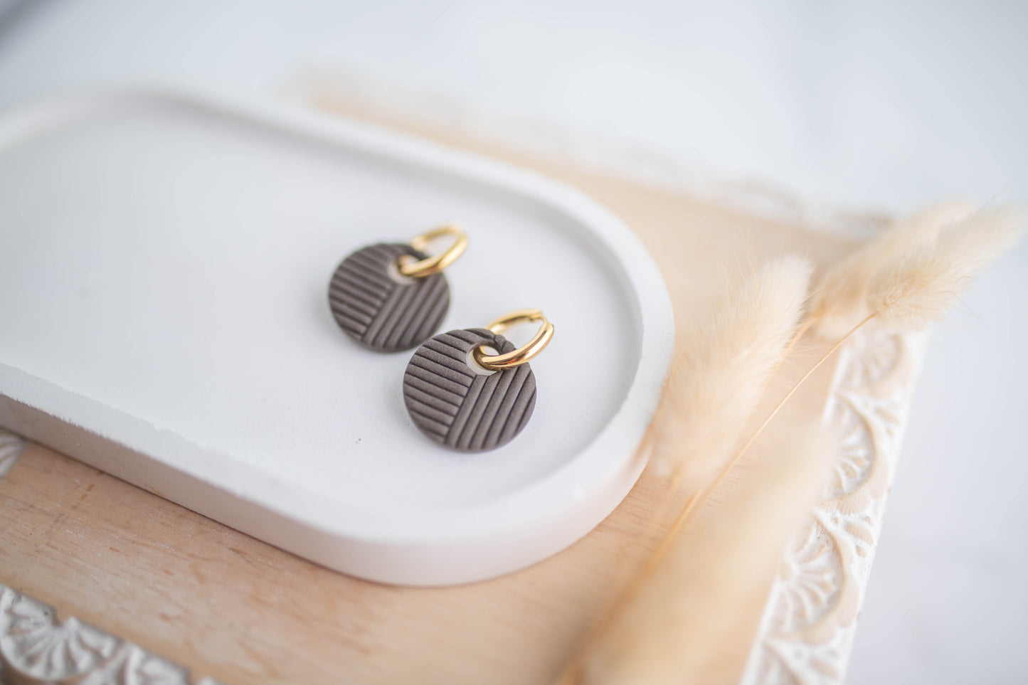 Clay Earrings | Cozy Huggies | Cozy Cowgirl Collection