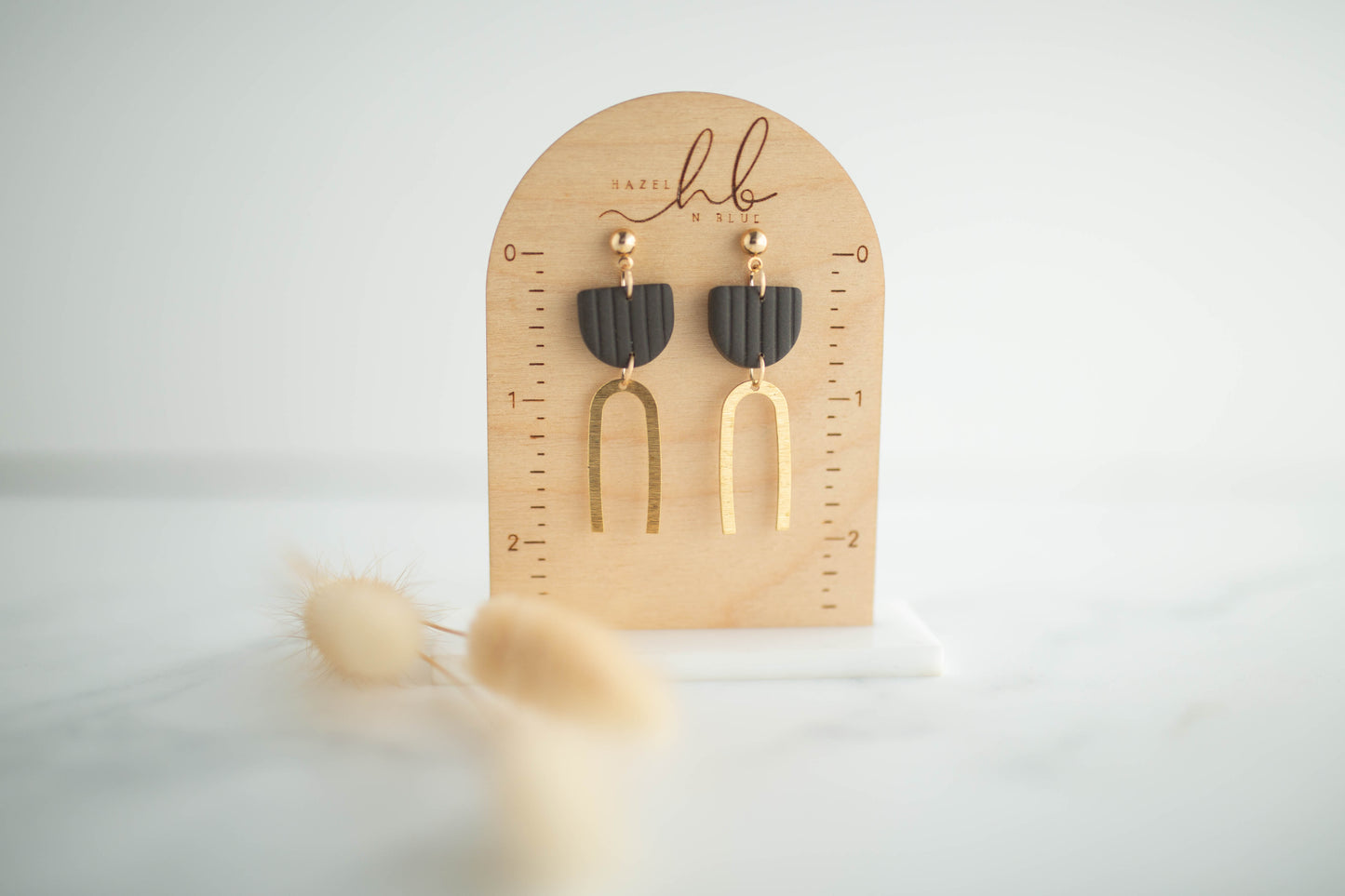 Clay Earrings | Mini Arch Dangles | Autumn Edit