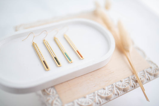 Beaded Earrings | Cowgirl Beaded Dangles | Cozy Cowgirl Collection