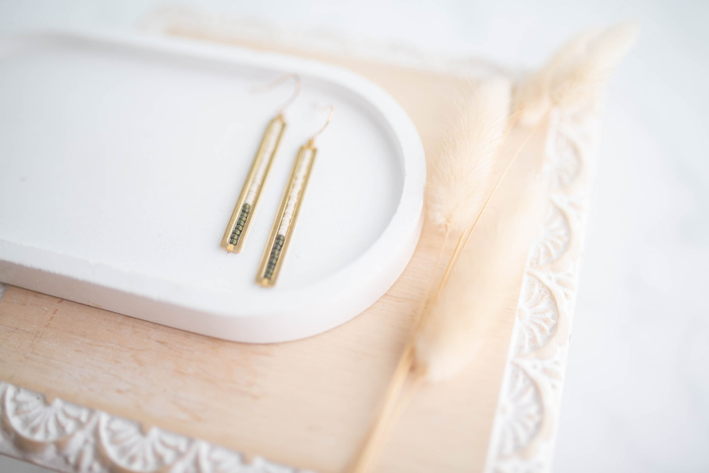 Beaded Earrings | Cowgirl Beaded Dangles | Cozy Cowgirl Collection