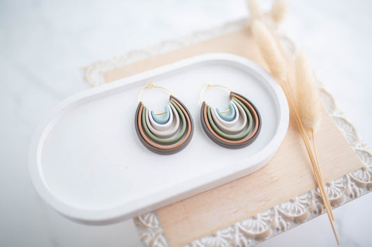 Clay Earrings | Cozy Cowgirl Hoops | Cozy Cowgirl Collection