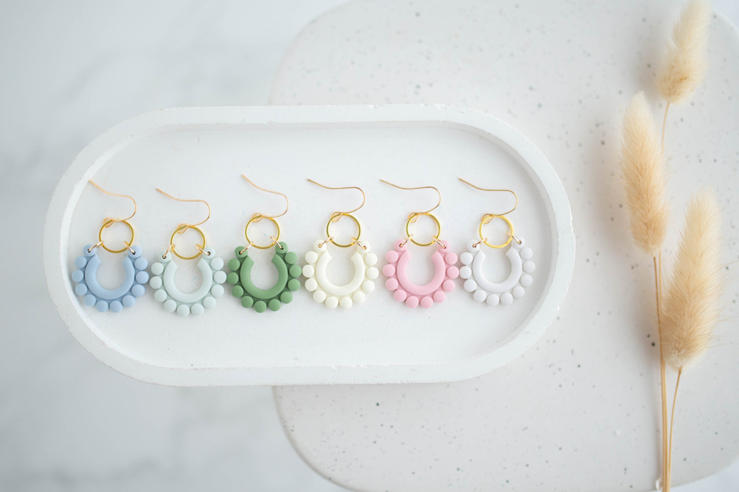 Clay Earrings | Happy Dangles | Happy Collection