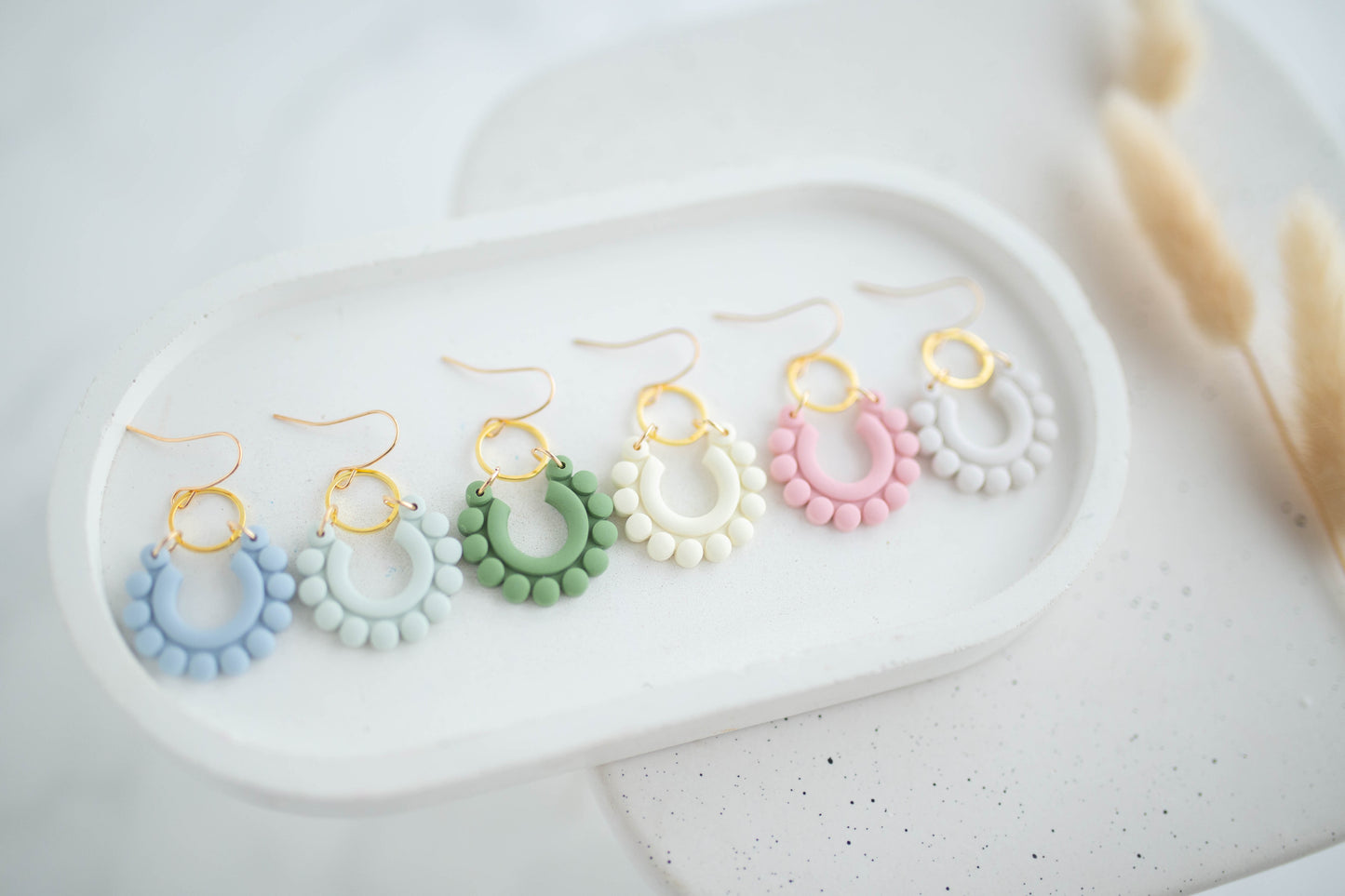 Clay Earrings | Happy Dangles | Happy Collection