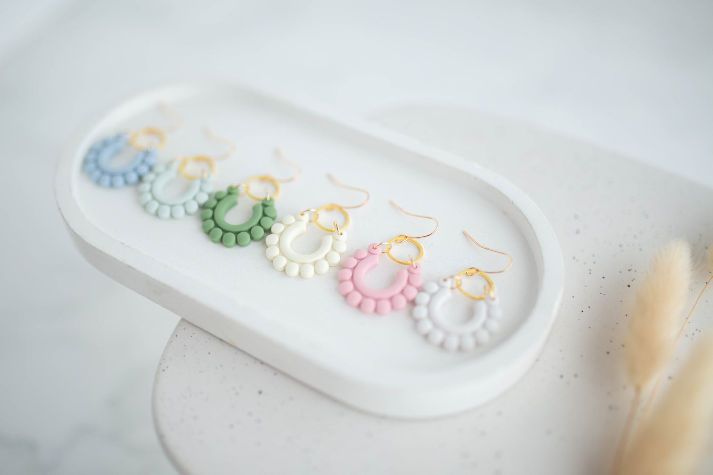 Clay Earrings | Happy Dangles | Happy Collection