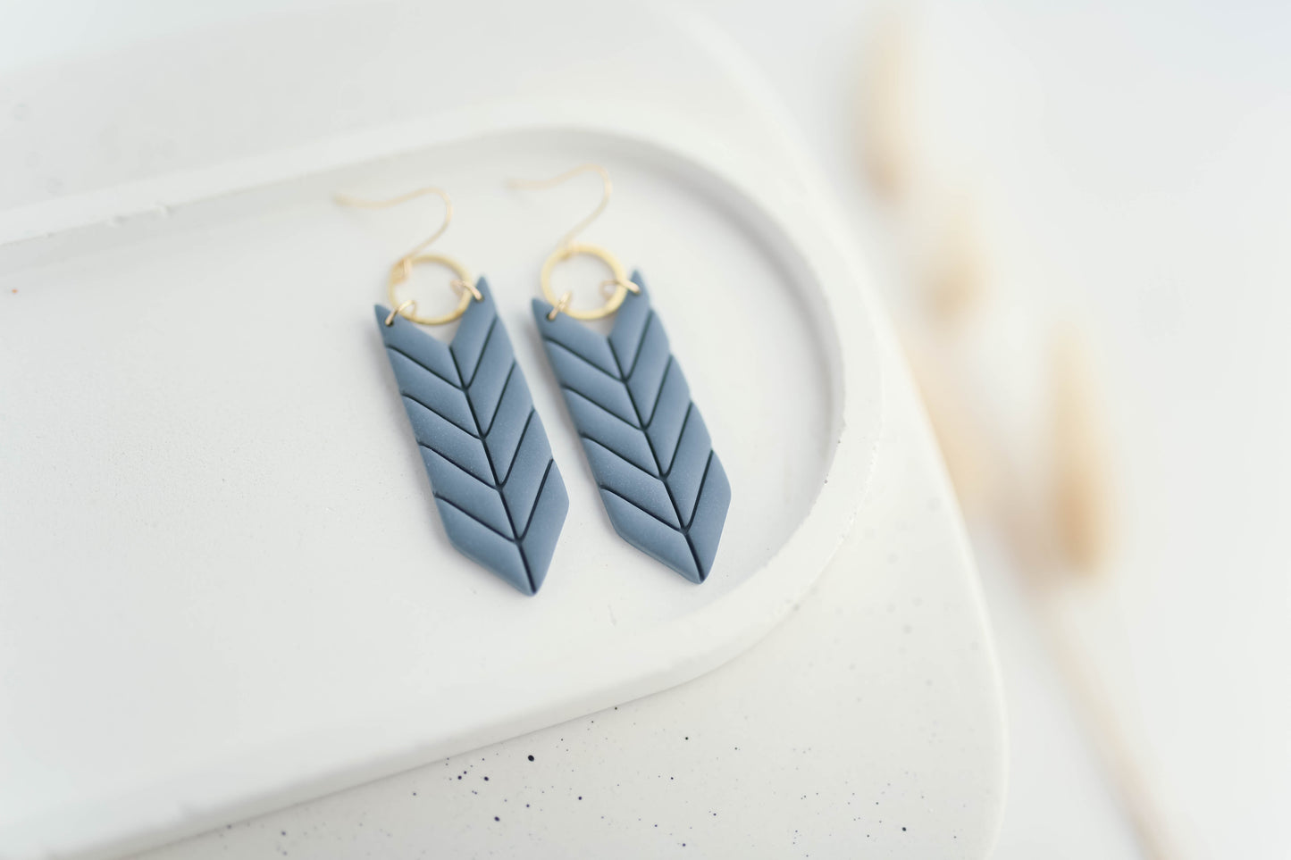 Clay Earrings | Fletching Dangles | Autumn Vibes Collection