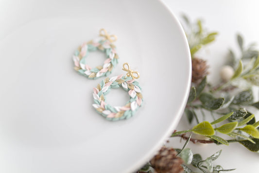 Clay Earrings | Wreaths | Merry Everything