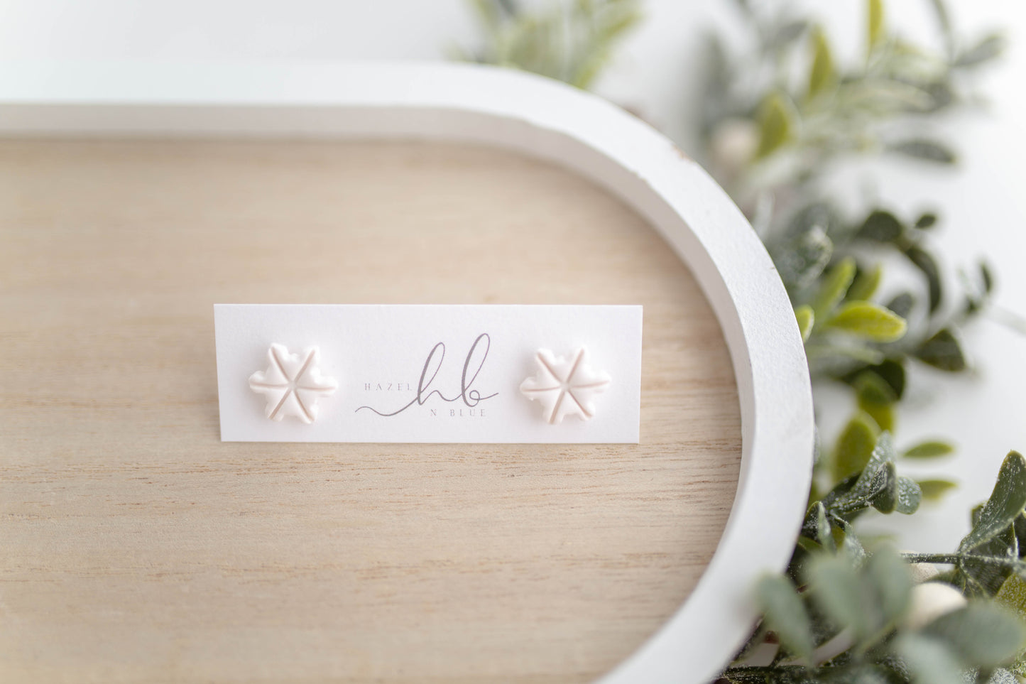 Clay Earrings | Christmas Studs | Merry Everything