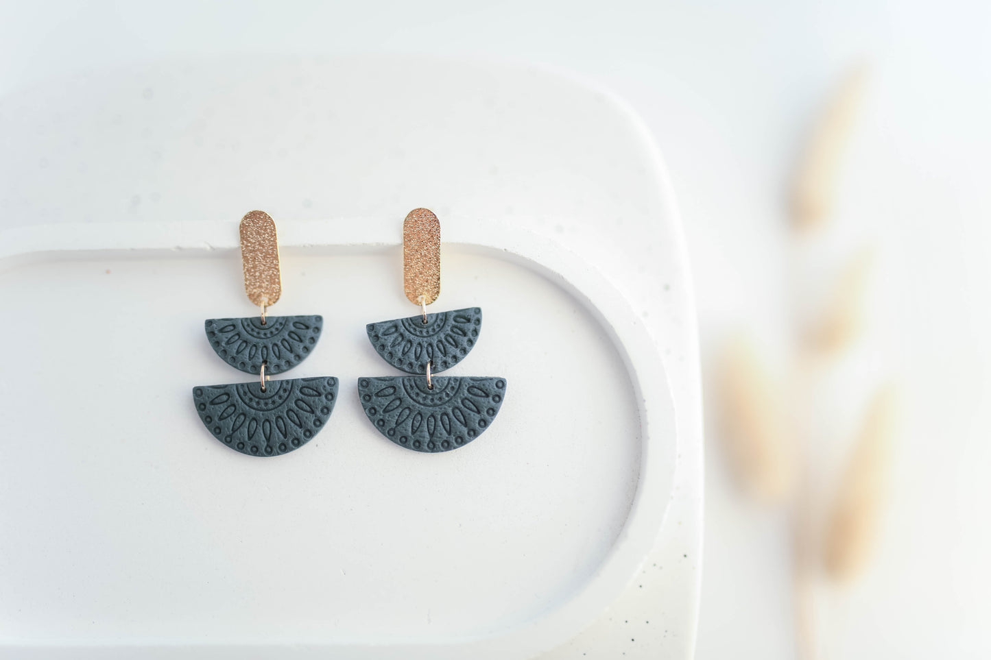 Clay Earrings | Boho Dangles | Autumn Vibes Collection