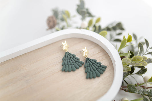 Clay Earrings | Trees | Merry Everything