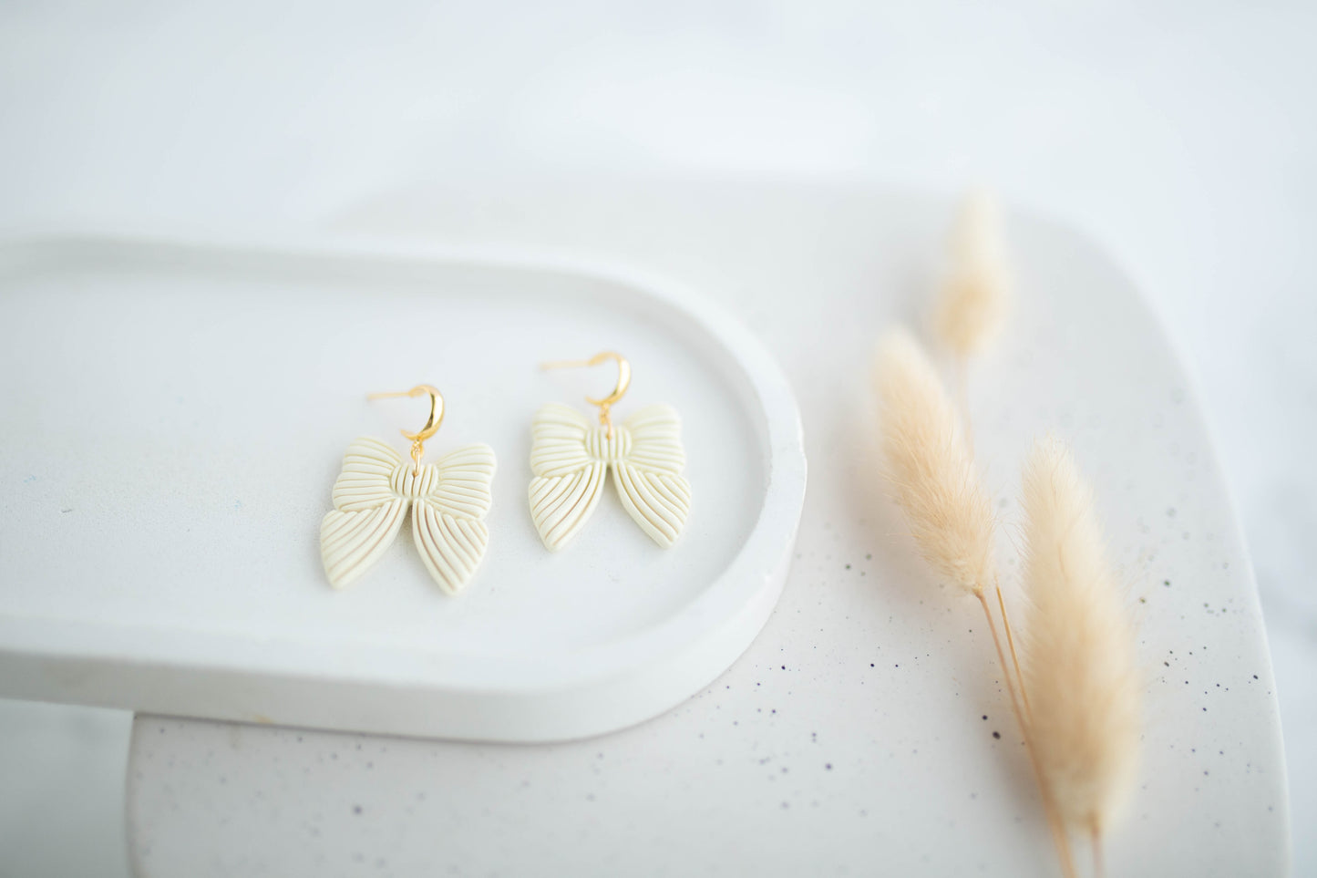 Clay Earrings | Happy Bows | Happy Collection