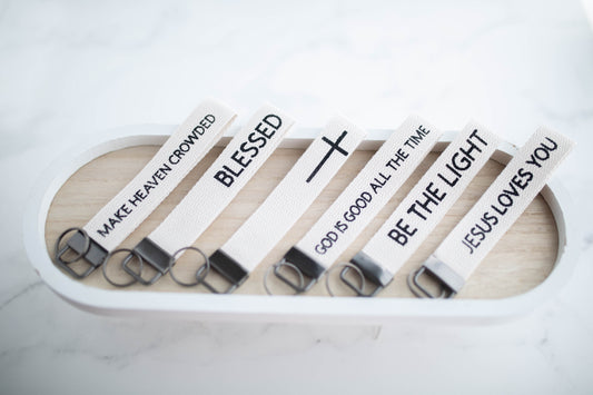 Key Chains | Faith Wristlet