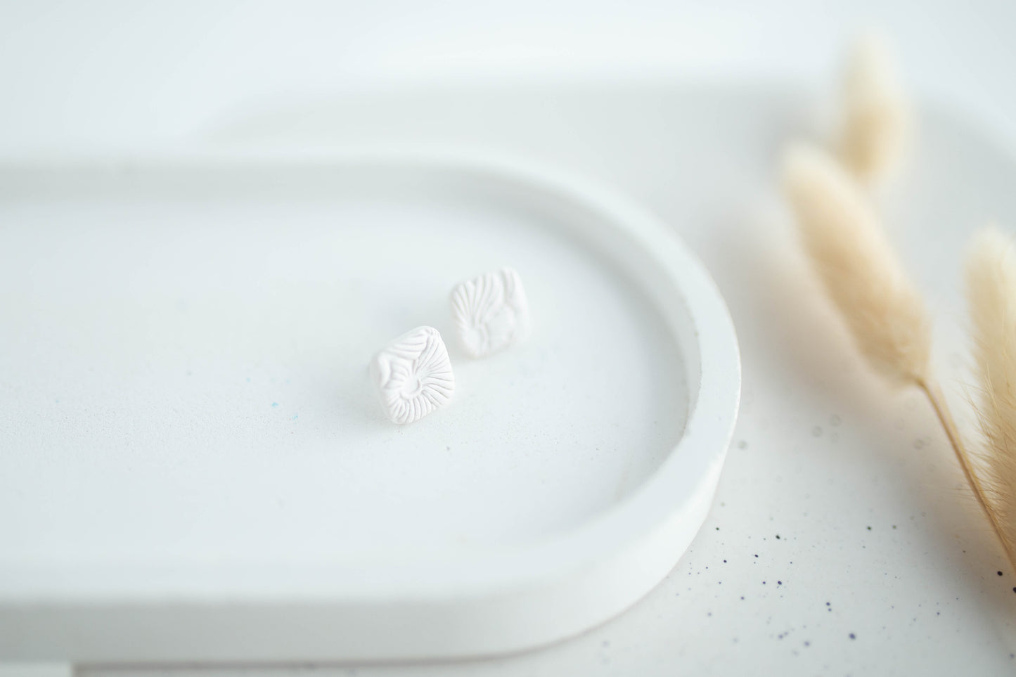 Clay Earrings | Happy Studs | Happy Collection