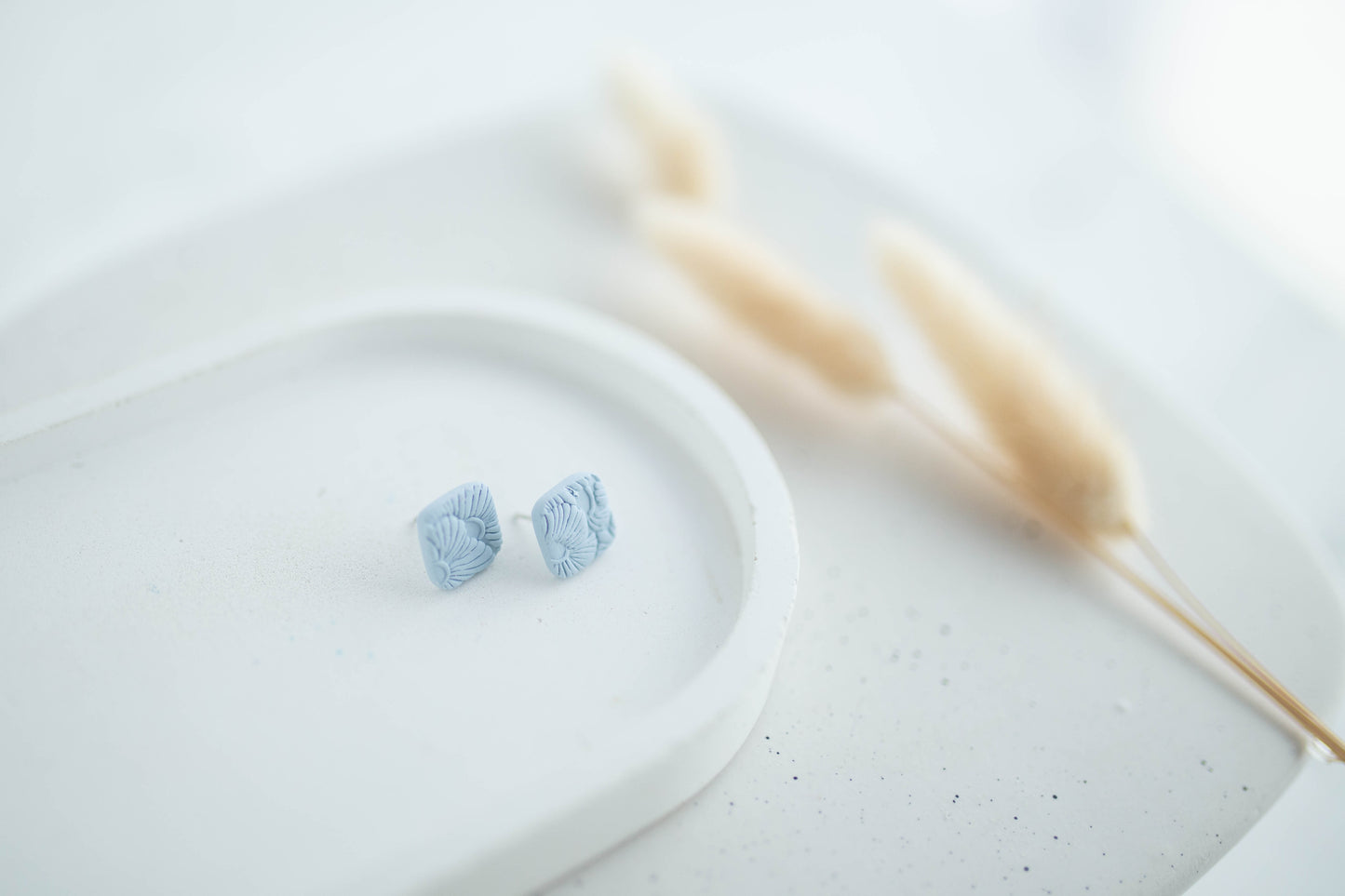 Clay Earrings | Happy Studs | Happy Collection