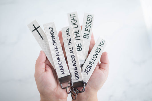 Key Chains | Faith Wristlet