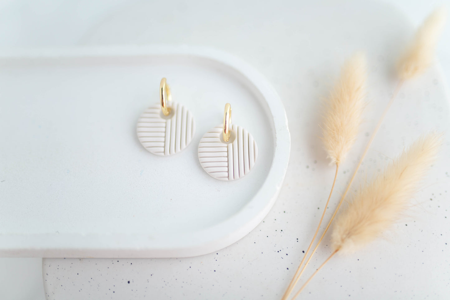 Clay Earrings | Cozy Huggies  | Autumn Edit
