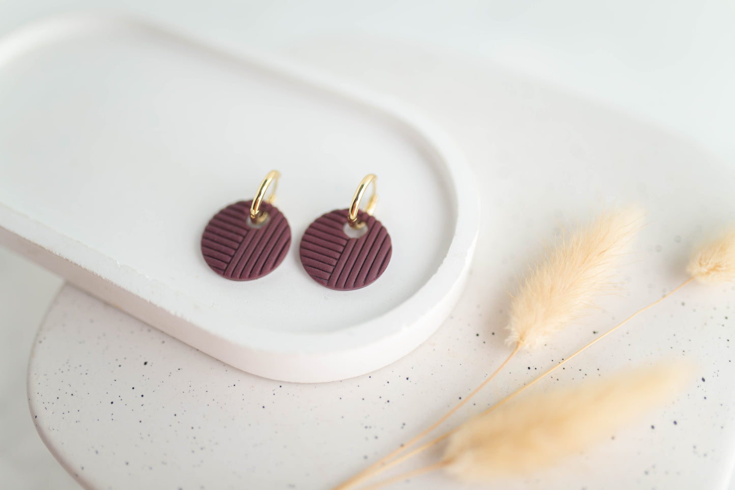 Clay Earrings | Cozy Huggies  | Autumn Edit