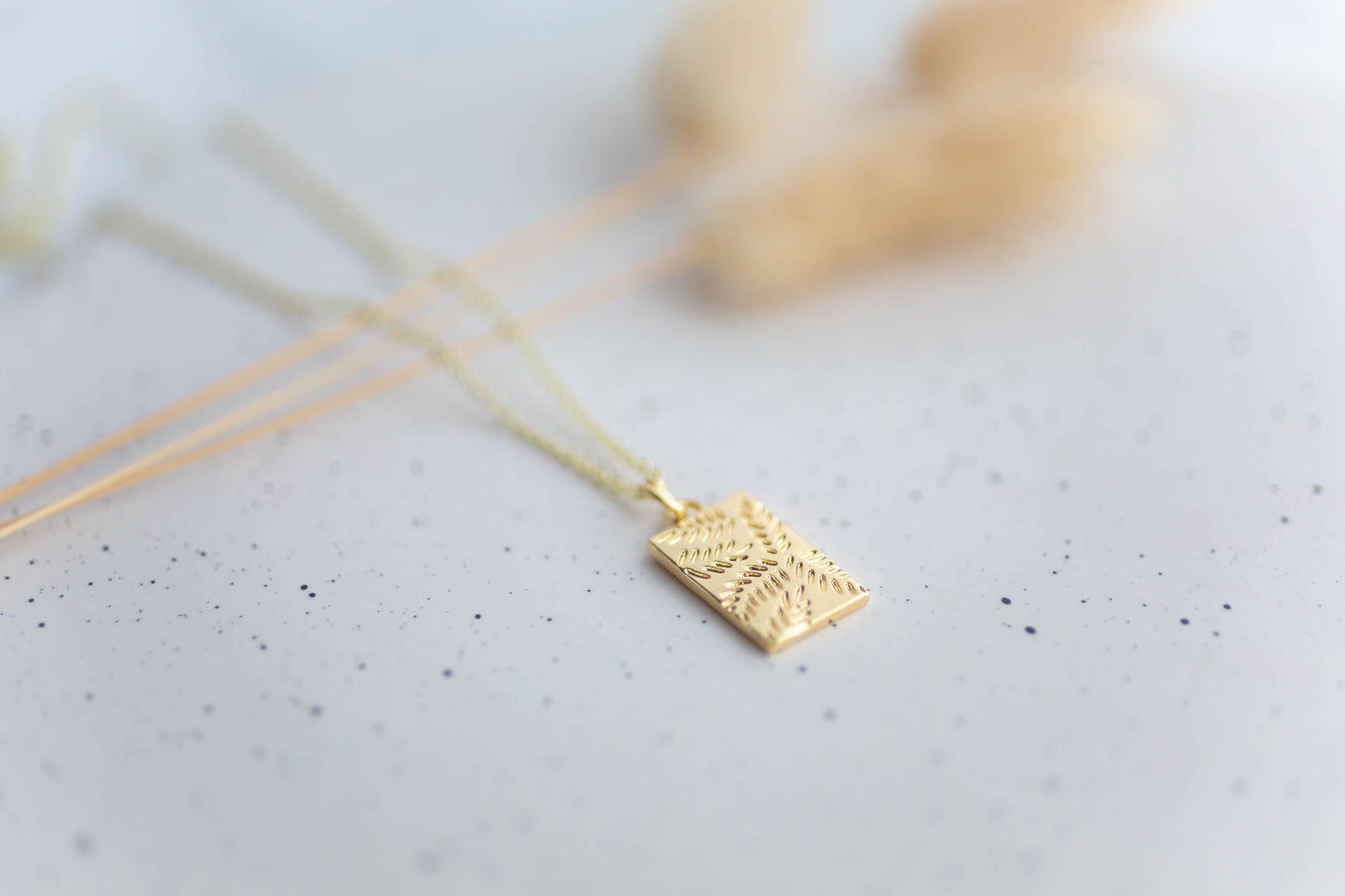 Stamped Jewelry | Fern Necklace | Mother's Day Collection