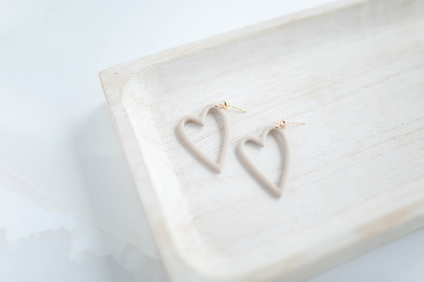 Clay Earrings | Heart Dangles | Lover Era Collection