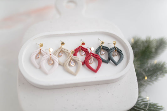 Clay Earrings | Merry+Bright Dangles | Merry+Bright Collection