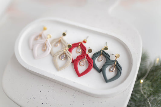 Clay Earrings | Merry+Bright Dangles | Merry+Bright Collection