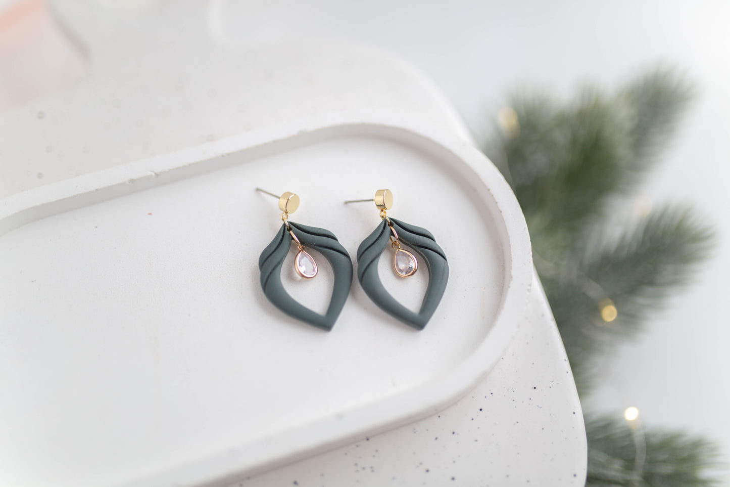 Clay Earrings | Merry+Bright Dangles | Merry+Bright Collection