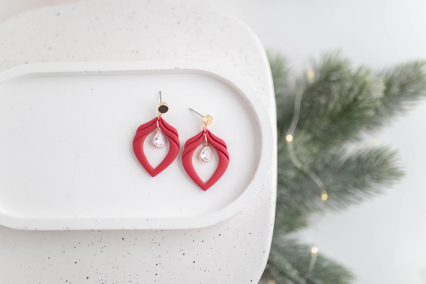 Clay Earrings | Merry+Bright Dangles | Merry+Bright Collection