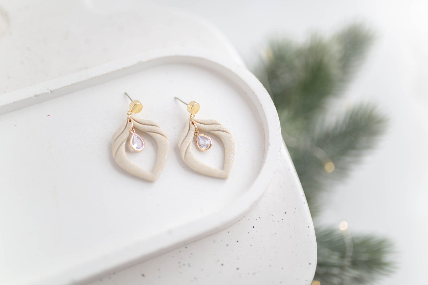 Clay Earrings | Merry+Bright Dangles | Merry+Bright Collection