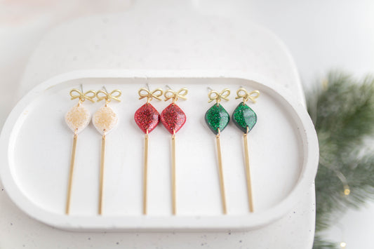 Clay Earrings | Merry+Bright Simple Dangles | Merry+Bright Collection